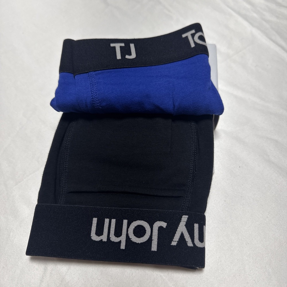 Tommy John TJ 2 Pack Boxer Brief 4" Inseam Men's underwear Size L 35-38"" NEW - Picture 6 of 6